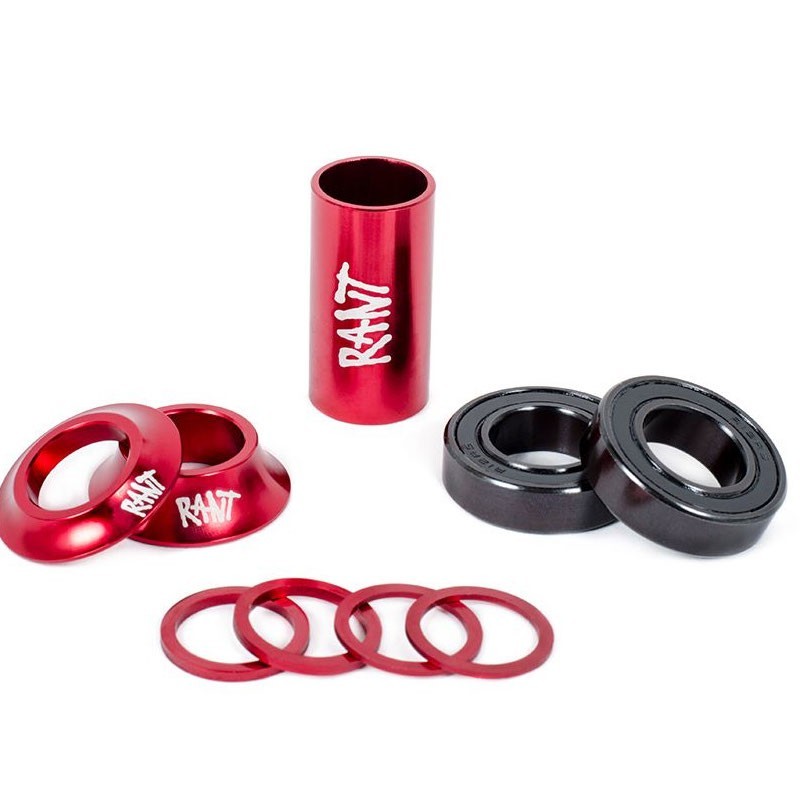BOITIER DE PEDALIER MID RANT BANG UR 19 MM ROUGE